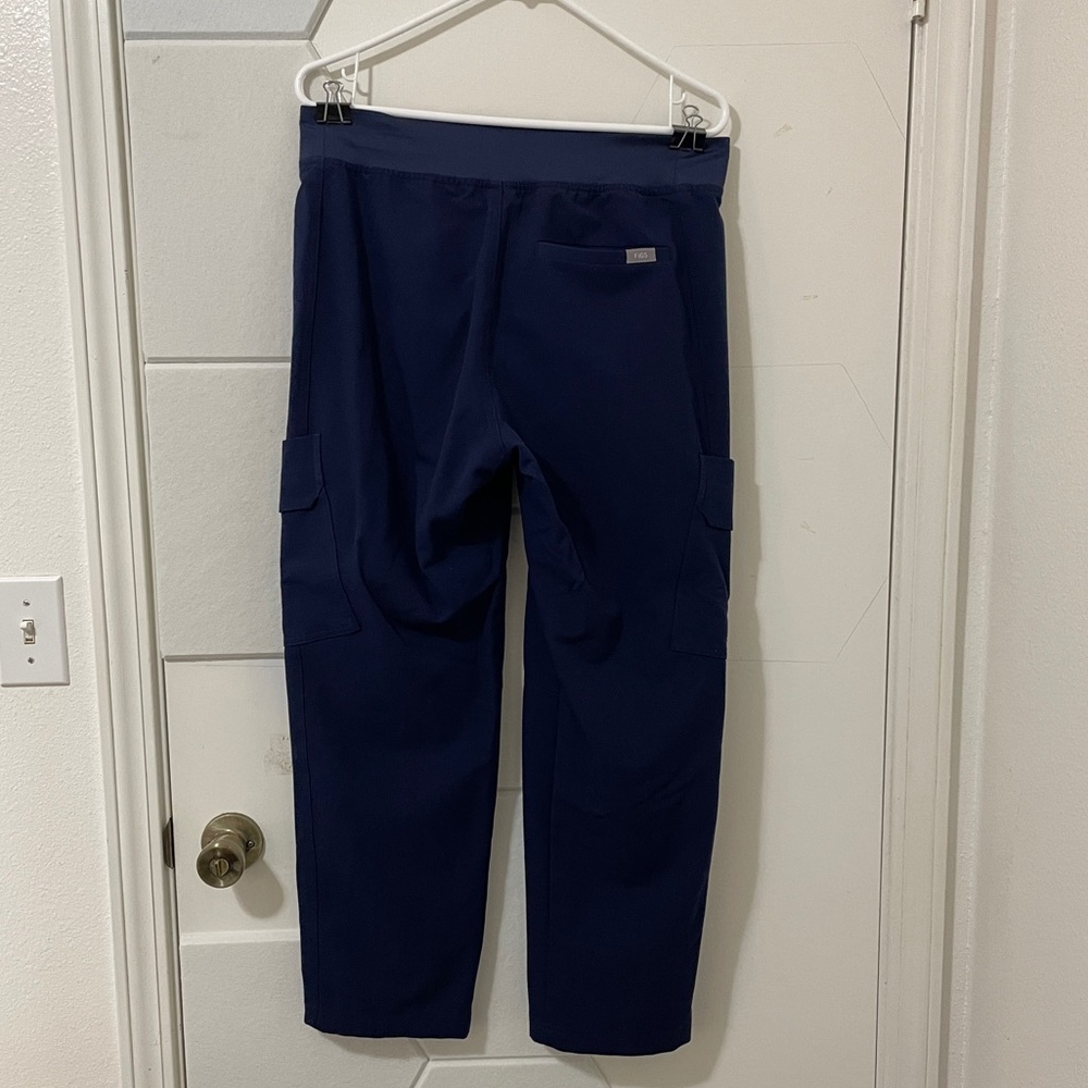 FIGS Axim Cargo Utility Scrub Pants in Navy